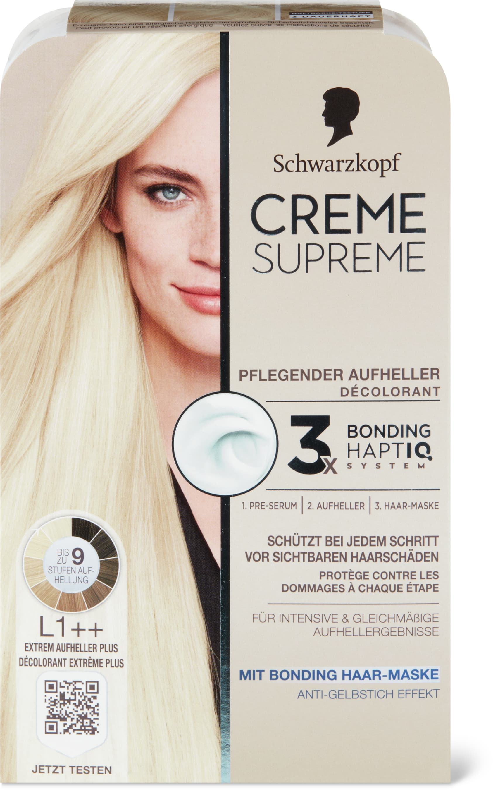 Schwarzkopf Crema illuminante Supreme L1++ Illuminante estremo plus